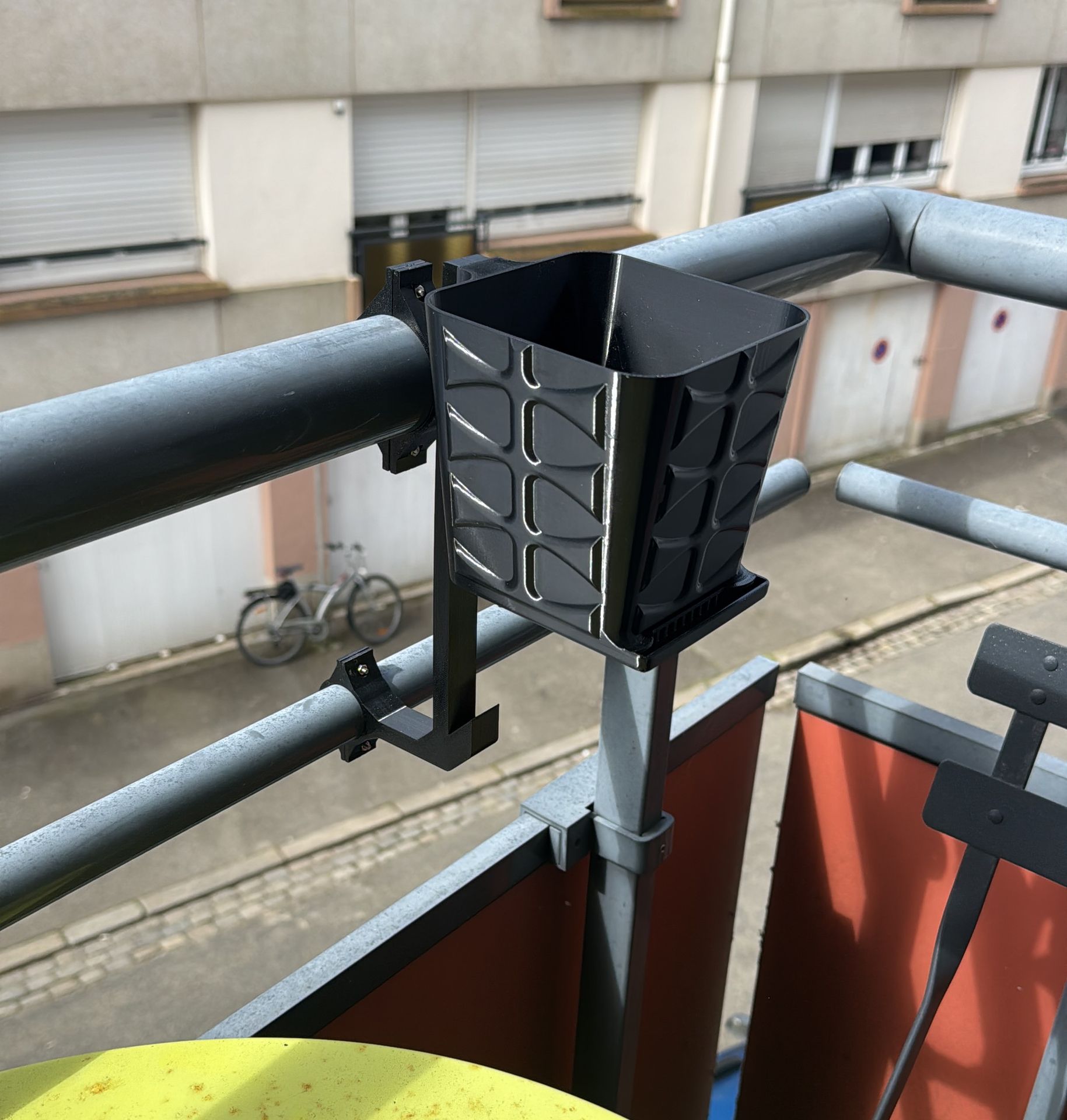 Pièce imprimée finie en situation